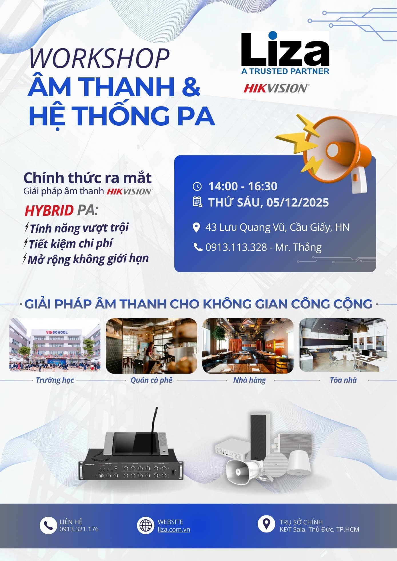 Experience the Future of PA Technology with HIKVISION in Hanoi